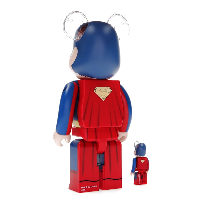 Bearbrick Superman (Batman: Hush Ver.) 100% & 400% Set