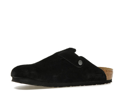 Birkenstock Boston Suede Black