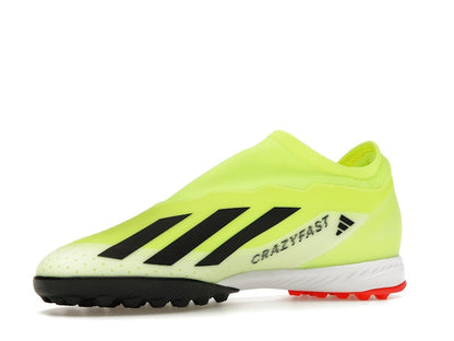adidas Crazyfast League Laceless Turf Team Solar Yellow Core Black Cloud White