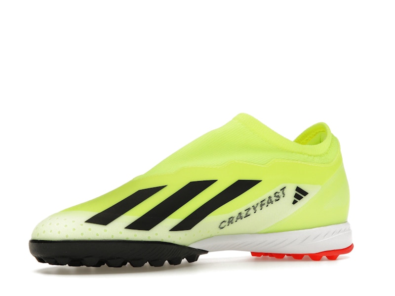 adidas Crazyfast League Laceless Turf Team Solar Yellow Core Black Cloud White