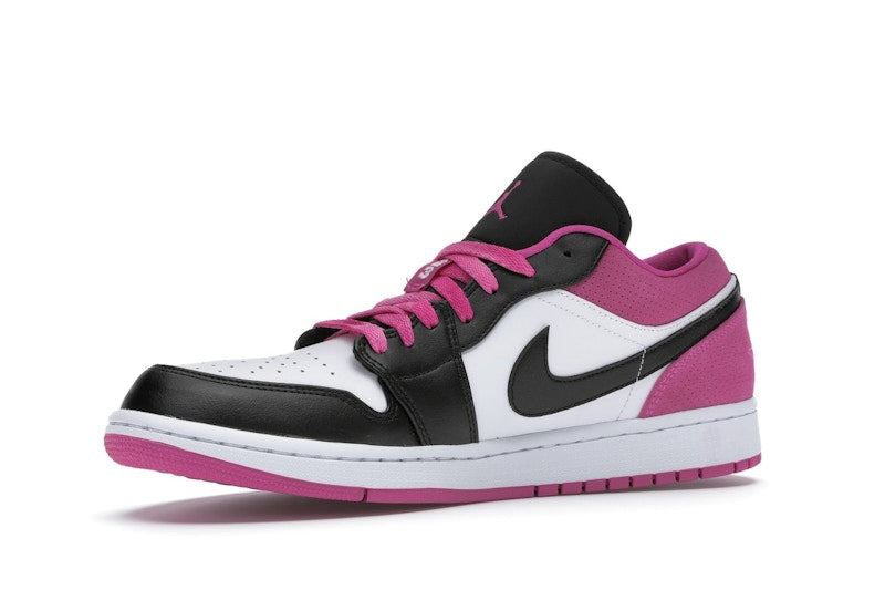 Jordan 1 Low Black Active Fuchsia