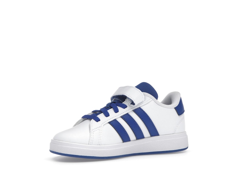 adidas Grand Court 2.0 Cloud White Royal Blue Core Black (PS)