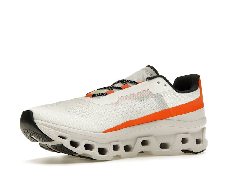 On Running Cloudmonster Undyed White Flame
