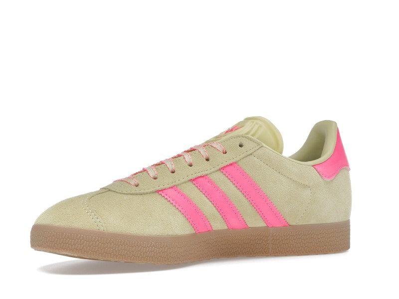 adidas Gazelle Powder Yellow Lucid Pink (Women's)