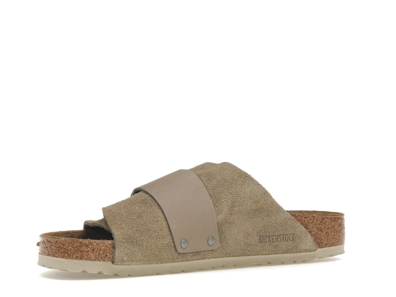 Birkenstock Kyoto Nubuck Suede Taupe