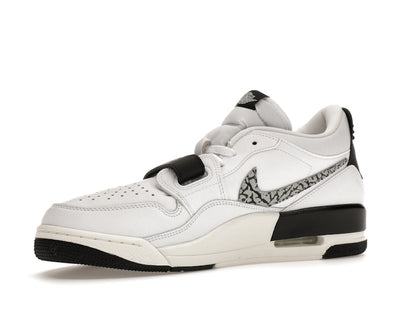 Jordan Legacy 312 Low White Black Elephant Swoosh