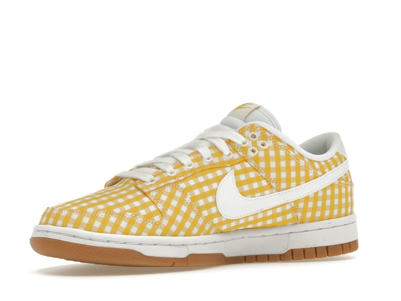 Nike Dunk Low Yellow Gingham (Women's)