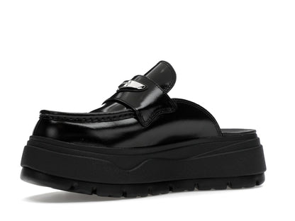 Jordan Mule Black Metallic Silver (Women's)