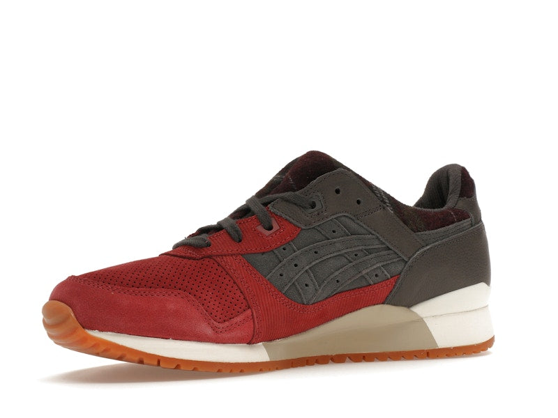 ASICS Gel-Lyte III OG Brisket Red Obsidian Grey
