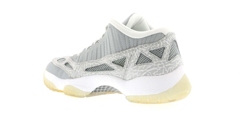 Jordan 11 Retro Low IE Silver Zest