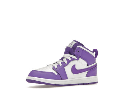 Jordan 1 Mid Purple Venom (PS)