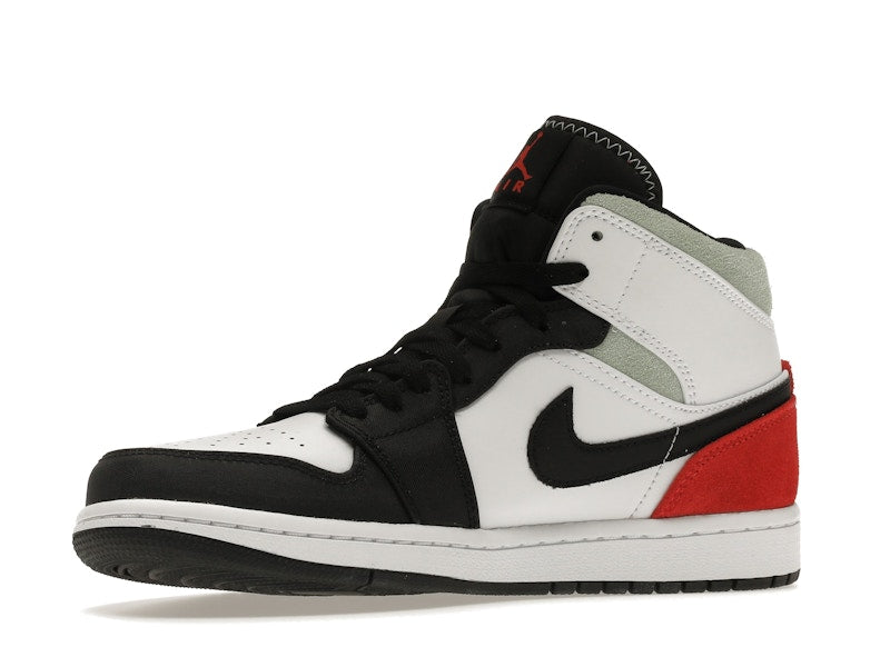 Jordan 1 Mid SE Red Black Toe