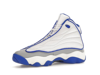 Jordan Pro Strong White Royal Grey