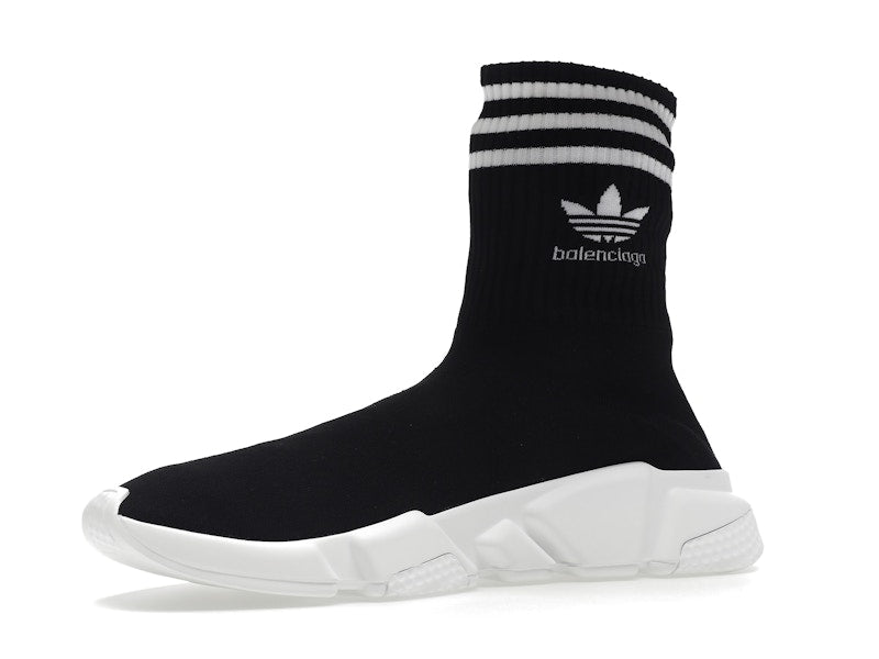 Balenciaga x adidas Speed Trainer Black White
