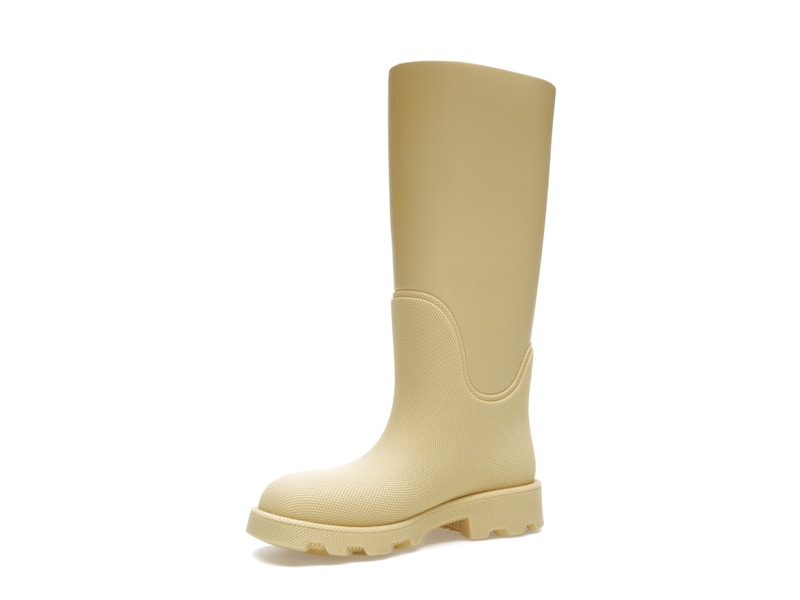 Burberry Marsh Rain High Boots Yellow (Women's)