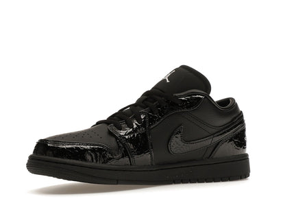 Jordan 1 Low SE Patent Elephant Black (Women's)