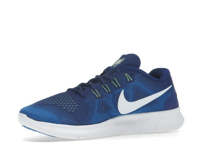 Nike Free Rn 2017 Deep Royal Blue White-Soar