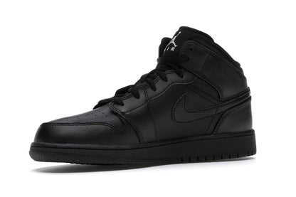 Jordan 1 Retro Mid Black (2016) (GS)
