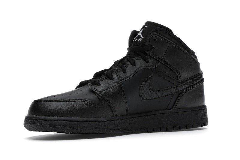 Jordan 1 Retro Mid Black (2016) (GS)