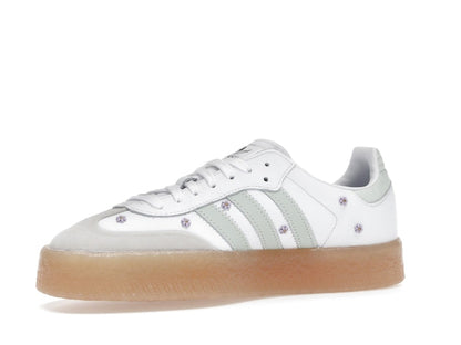 adidas Sambae Floral White Linen Green Gum (Women's)