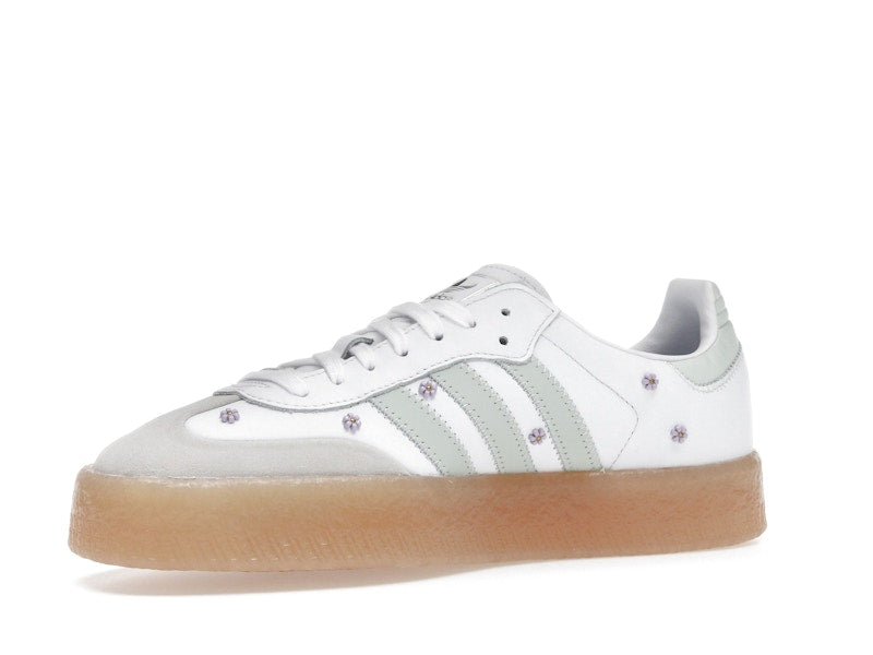 adidas Sambae Floral White Linen Green Gum (Women's)