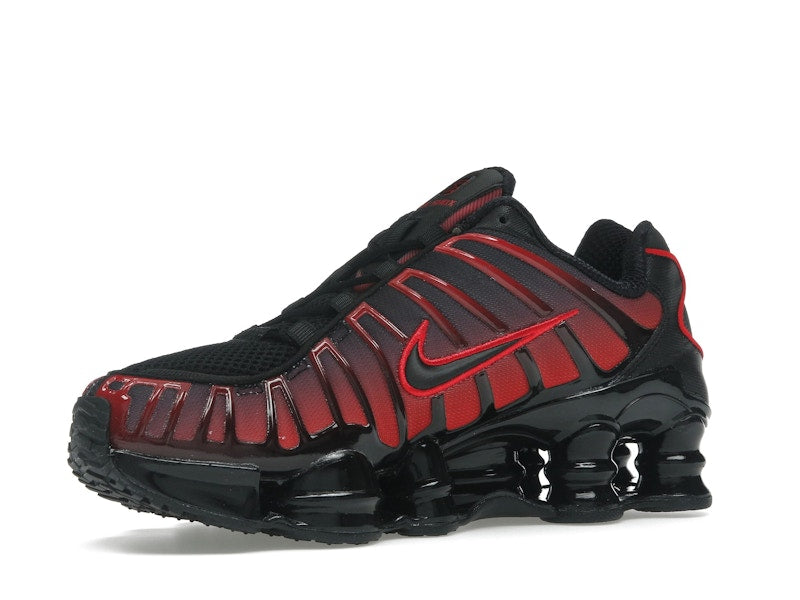 Nike Shox TL Black University Red Gradient