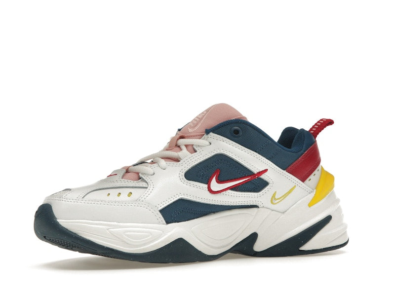 Nike M2K Tekno Blue Force Summit White Chrome Yellow (Women's)