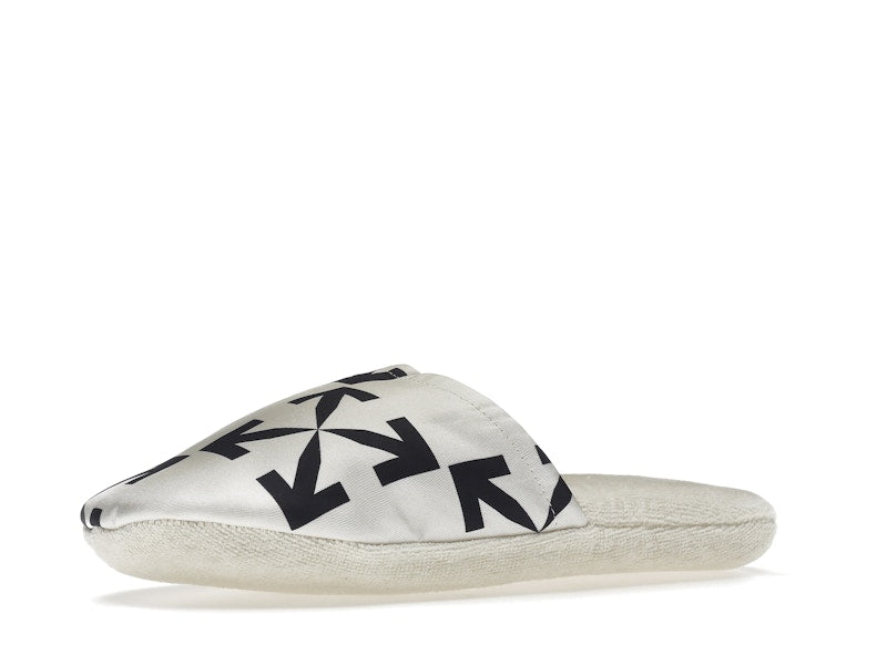 OFF-WHITE Arrow Pattern Slippers White/Black