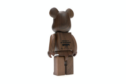 Bearbrick WORLD WIDE TOUR KAWS (Karimoku Wood) 400% Wood