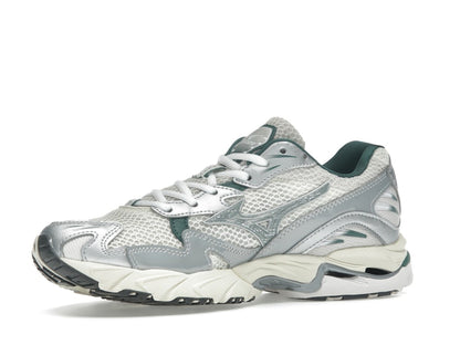 Mizuno Wave Rider 10 White Slate Bistro Green
