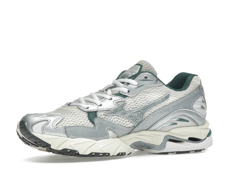 Mizuno Wave Rider 10 White Slate Bistro Green