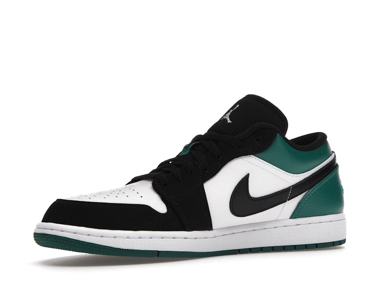 Jordan 1 Low White Black Mystic Green