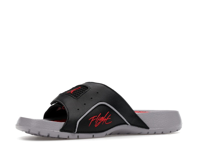 Jordan Hydro 4 Retro Black Cement Grey Fire Red (GS)