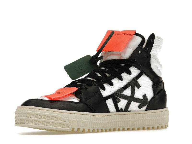 OFF-WHITE Off Court 3.0 Leather Canvas Black White
