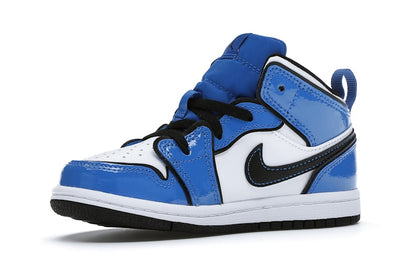 Jordan 1 Mid Signal Blue (TD)