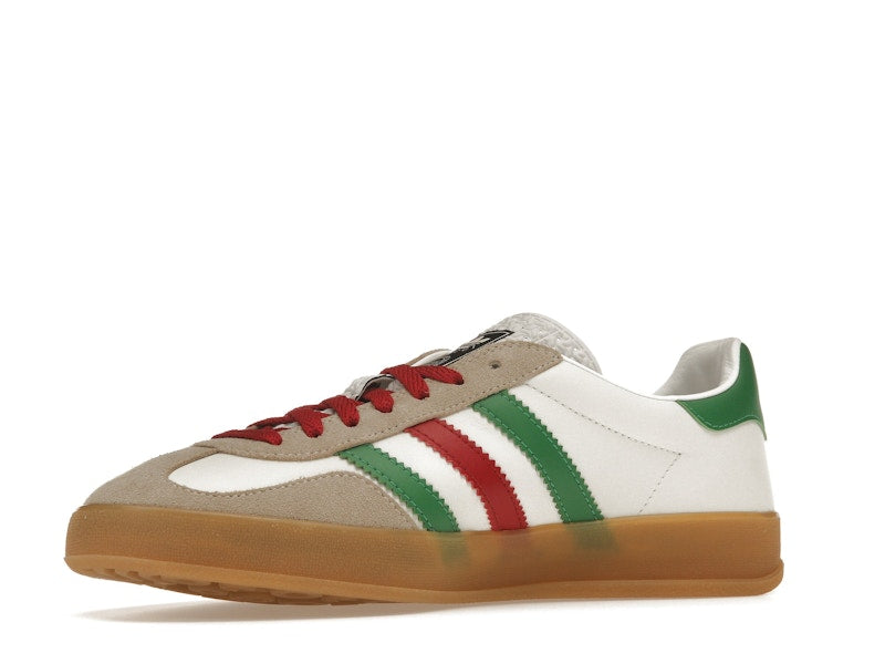adidas x Gucci Gazelle White Green Red