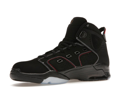 Jordan 6-17-23 Black White Red Contrast Stitching