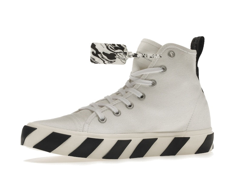 OFF-WHITE Vulcanized Mid Top White Black