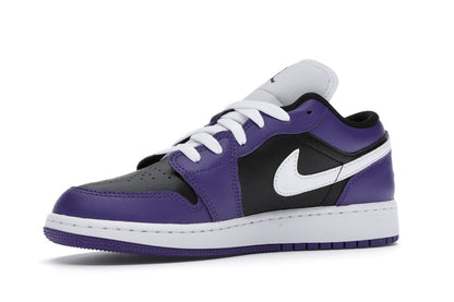 Jordan 1 Low Court Purple Black (GS)