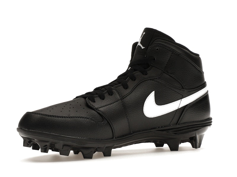 Jordan 1 Mid TD Cleat Black White