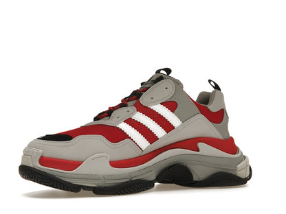 Balenciaga x adidas Triple S Red Grey Black