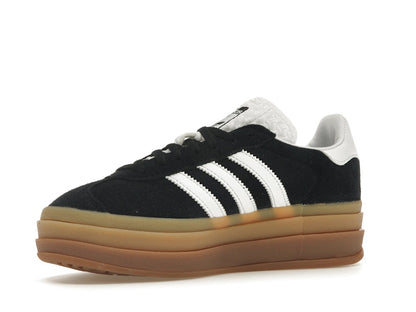 adidas Gazelle Bold Black White Gum (Women's)