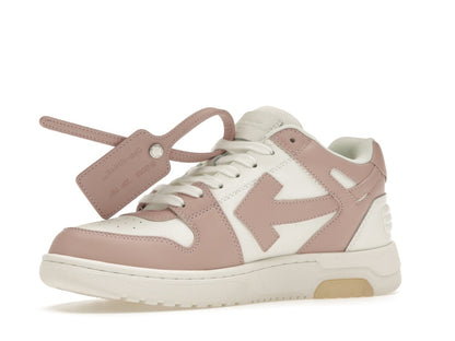OFF-WHITE Out Of Office "OOO" Low Tops White Pink (Women's)
