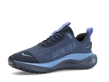 Nike React Infinity Run 4 Gore-Tex Thunder Blue Diffused Blue Royal Pulse Metallic Red Bronze (Women's)