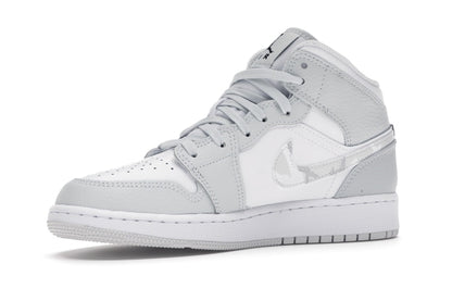 Jordan 1 Mid Grey Camo (GS)