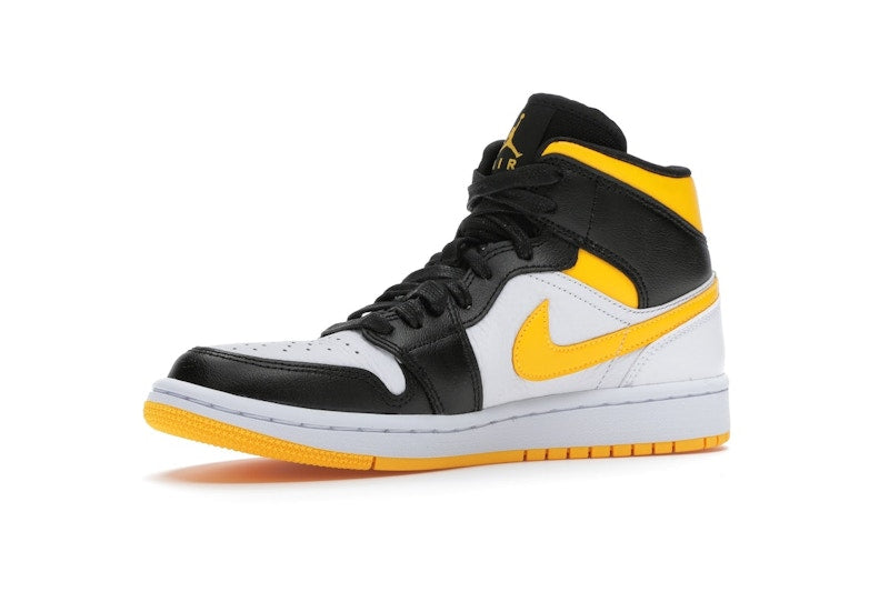 Jordan 1 Mid Laser Orange Black (Women's)