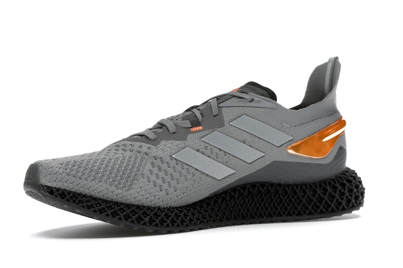 adidas X9000 4D Grey Three Signal Orange