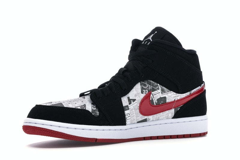 Jordan 1 Mid Newspaper Air Times