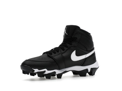 Jordan 1 Mid Cleat Black White (GS)