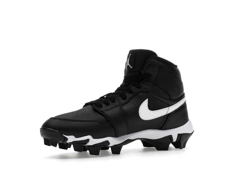 Jordan 1 Mid Cleat Black White (GS)
